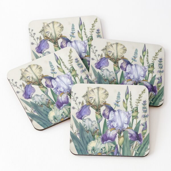 Item preview, Vintage Iris Botanical Garden Illustration designed and sold by Rutvain.