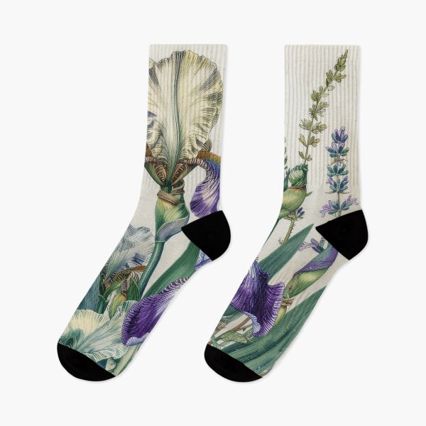 Item preview, Vintage Iris Botanical Garden Illustration designed and sold by Rutvain.