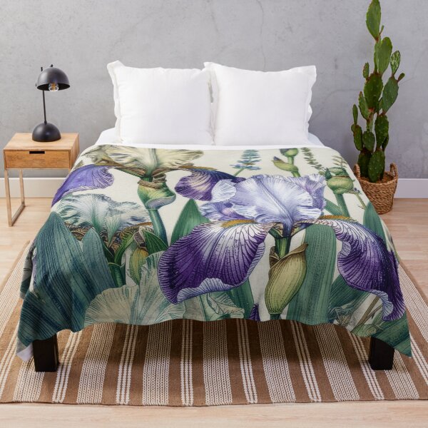 Item preview, Vintage Iris Botanical Garden Illustration designed and sold by Rutvain.