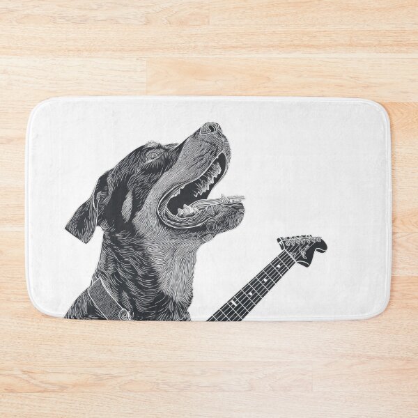 Item preview, Dog plays music with guitar designed and sold by anytka.