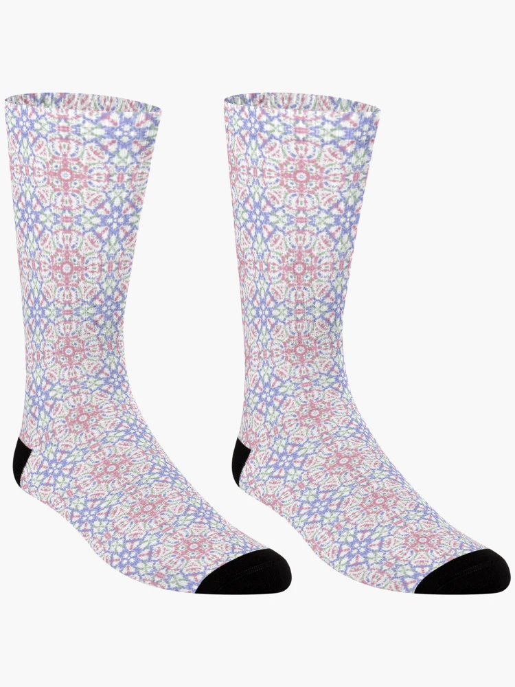 Thumbnail 3 of 5, Socks, Spring pattern designed and sold by lovelypatterns.