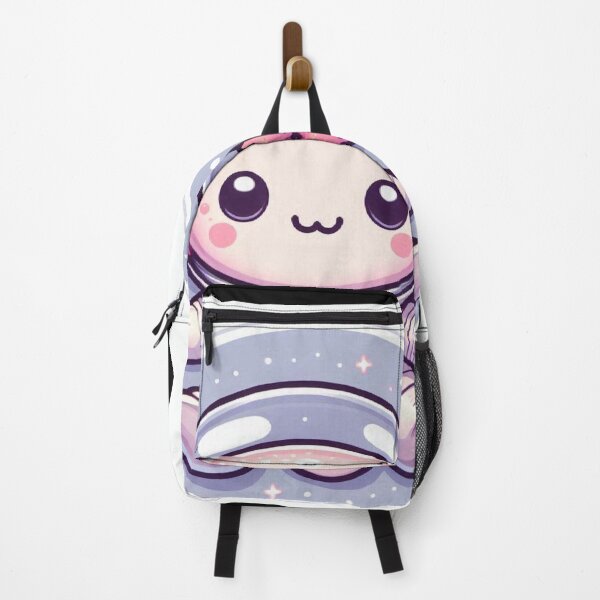 Item preview, Kawaii Axolotl Astronaut – Cute Space Explorer Cartoon designed and sold by Mitaudesign.