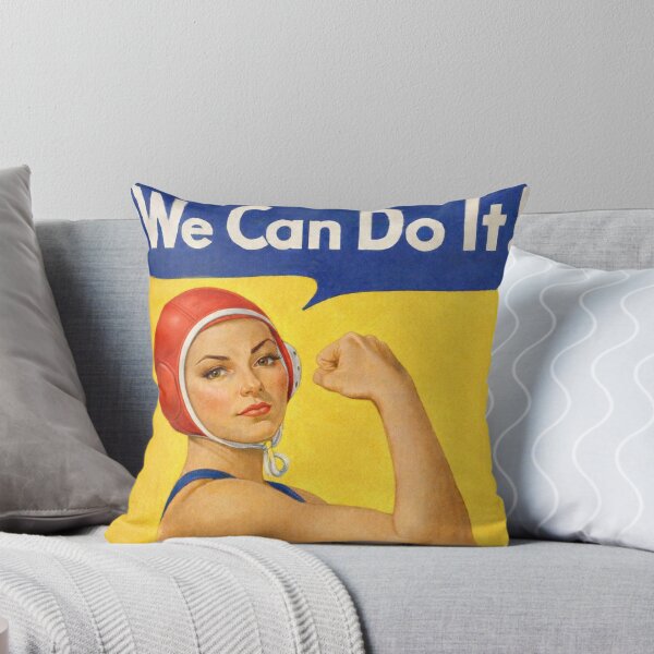 Item preview, We Can Do It! Water Polo Style designed and sold by Cap Kultur.