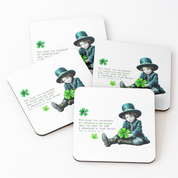 Item preview, Cute vintage leprechaun boy quote – funny St Patrick’s Day irish lucky charm designed and sold by olenapetol.