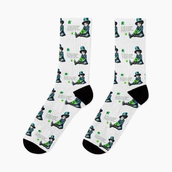 Item preview, Cute vintage leprechaun boy quote – funny St Patrick’s Day irish lucky charm designed and sold by olenapetol.