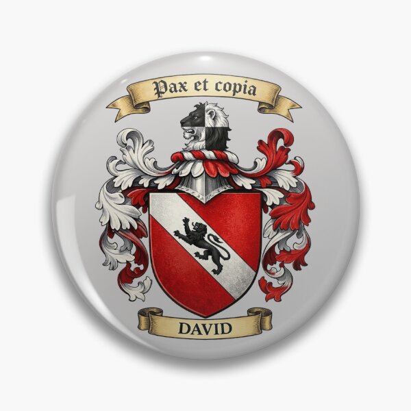 Item preview, The David Family Coat of Arms designed and sold by BagTown Clans.