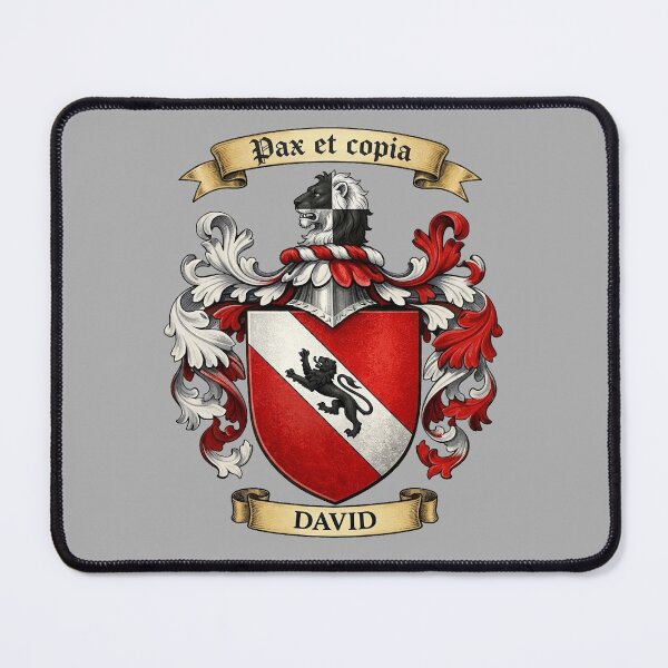 Item preview, The David Family Coat of Arms designed and sold by BagTown Clans.