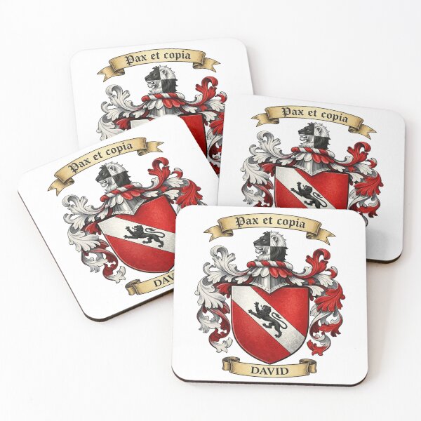 Item preview, The David Family Coat of Arms designed and sold by BagTown Clans.