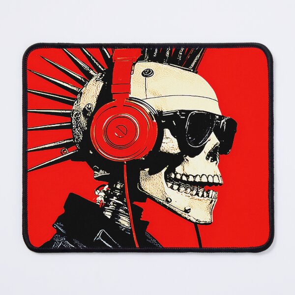 Item preview, Red Background, Black Leather designed and sold by Retro Type.