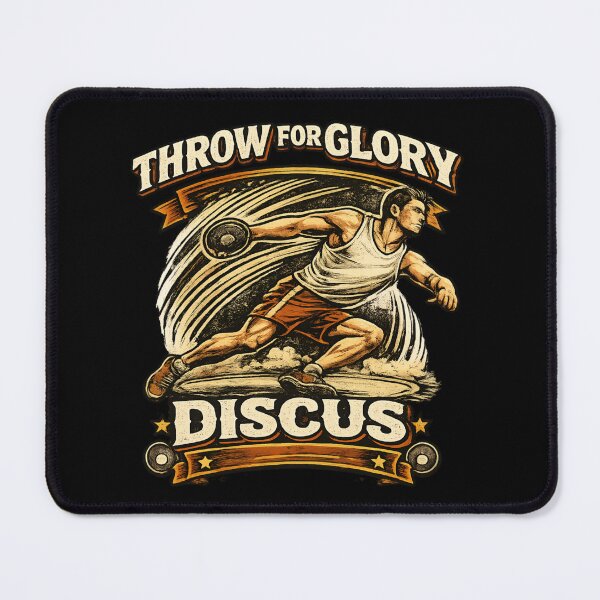 Item preview, Vintage Discus Throw – Throw for Glory designed and sold by SidTastic .