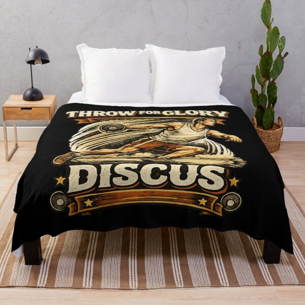 Item preview, Vintage Discus Throw – Throw for Glory designed and sold by SidTastic .