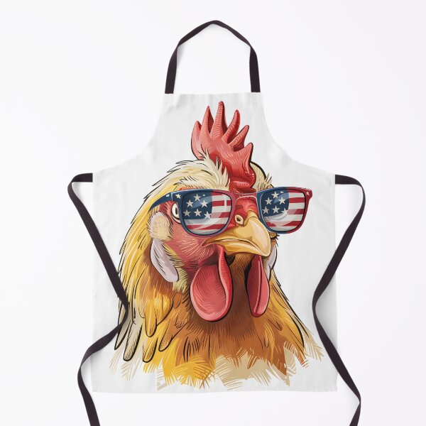 Item preview, Patriotic Rooster American Flag Sunglasses Funny Chicken designed and sold by CoastalEmp.