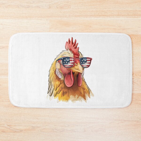 Item preview, Patriotic Rooster American Flag Sunglasses Funny Chicken designed and sold by CoastalEmp.