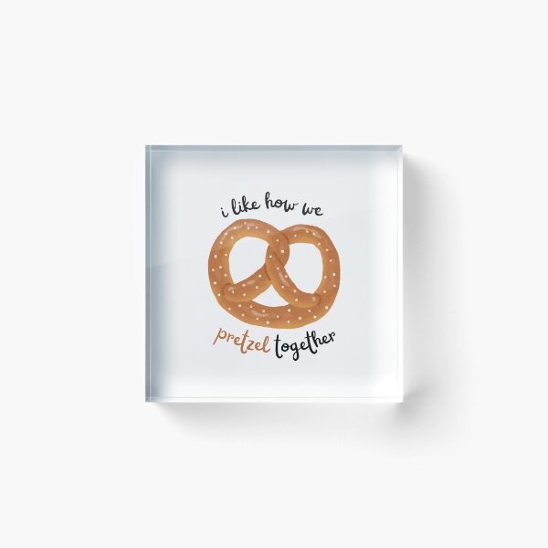 Item preview, I Like How We Pretzel Together Pun designed and sold by ayylucyy.