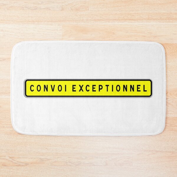 Item preview, Exceptional convoy sign, road sign for exceptional transport designed and sold by Panneaux et signalisations - NPOITEVIN.