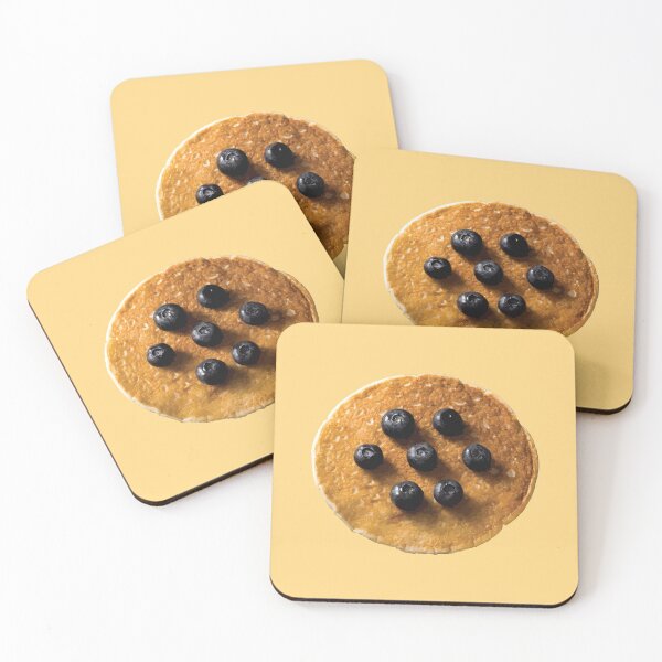 Item preview, Blueberry Pancake Minimal Food Illustration designed and sold by Arturo Daniel Garcia Palomo.