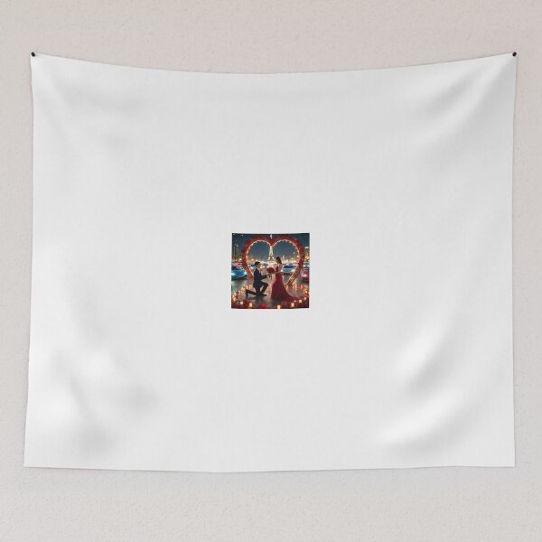 Item preview, Romantic Marriage Proposal Illustration designed and sold by donndostudio.