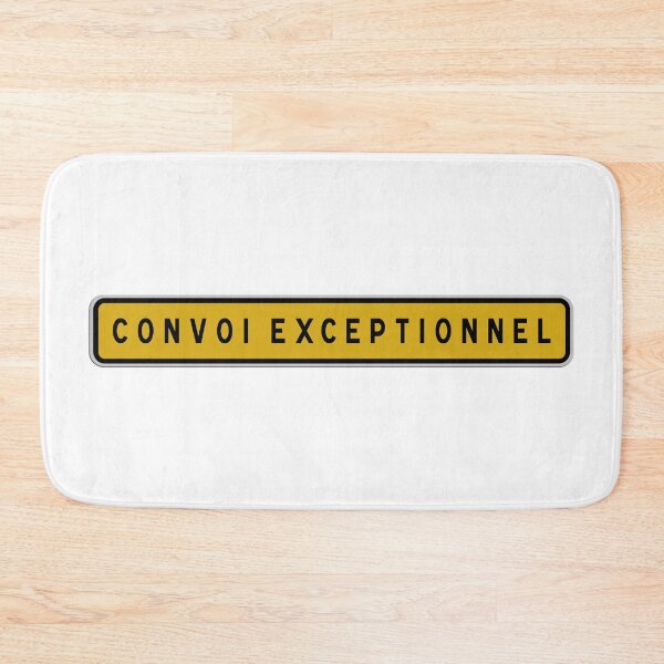 Item preview, Exceptional convoy sign, road sign for exceptional transport designed and sold by Panneaux et signalisations - NPOITEVIN.