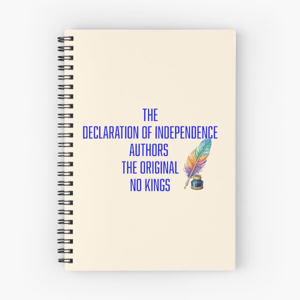 Item preview, The Declaration of Independence Authors the Original No Kings designed and sold by I Want My Democracy.