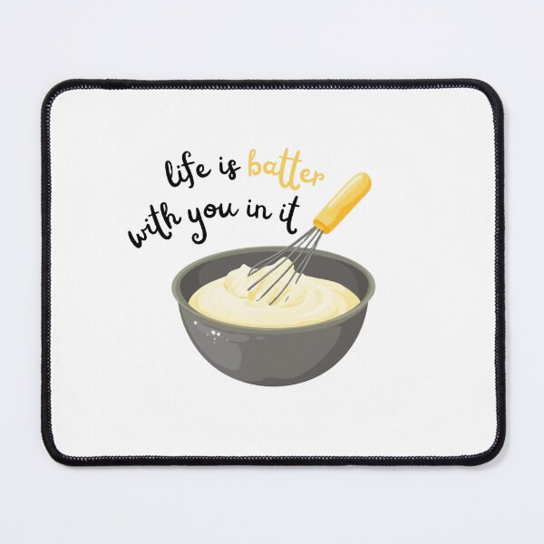 Item preview, Life Is Batter With You Pun designed and sold by ayylucyy.