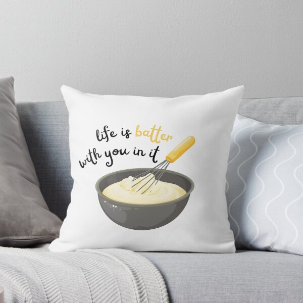 Item preview, Life Is Batter With You Pun designed and sold by ayylucyy.