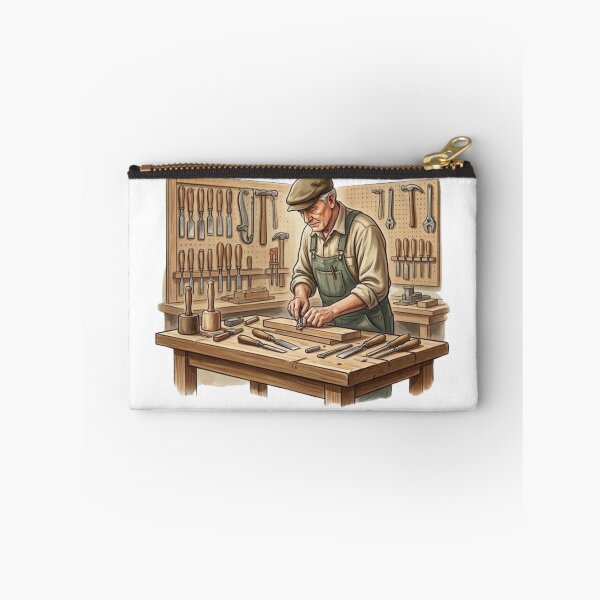 Item preview, All Men Are Created Equal But Woodworking in Their Seventies, Funny Woodworker 70th Birthday Gift, Senior Carpenter Graphic Tee designed and sold by Inkvado.