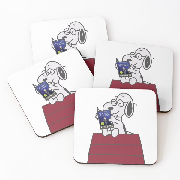 Item preview, snoopy reading piranesi designed and sold by liveawhimsylife.