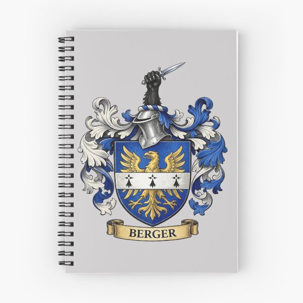 Item preview, The Berger Family Coat of Arms designed and sold by BagTown Clans.