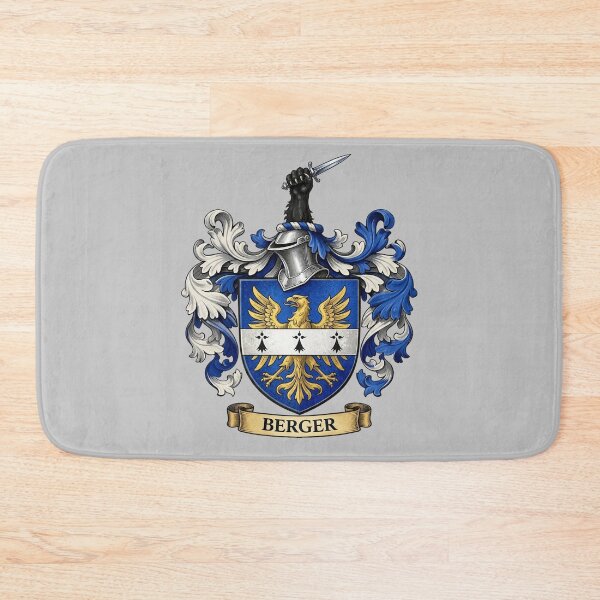Item preview, The Berger Family Coat of Arms designed and sold by BagTown Clans.