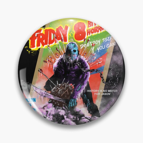 Item preview, Friday 8 bit Horror 12 designed and sold by Doug Saquic.