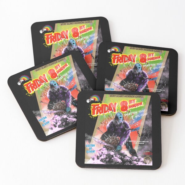 Item preview, Friday 8 bit Horror 12 designed and sold by Doug Saquic.