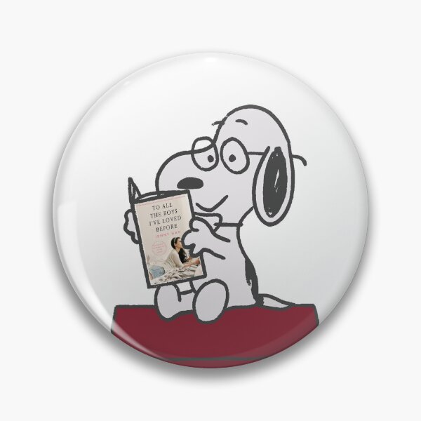Item preview, snoopy reading to all the boys i've loved before designed and sold by liveawhimsylife.