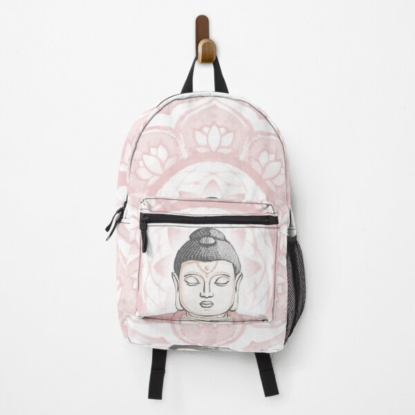 Item preview, Buddha Padma Watercolor - Dove Slate Rose - Rose Halo designed and sold by Irene Estelle.
