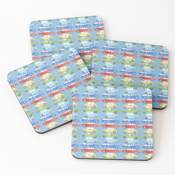 Item preview, Daily Drivers on Blue designed and sold by DogwoodDesign.