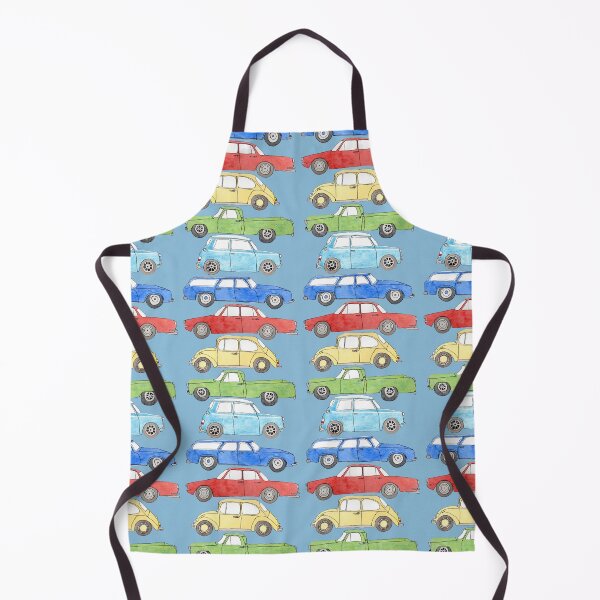 Item preview, Daily Drivers on Blue designed and sold by DogwoodDesign.