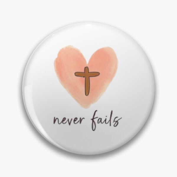 Item preview, Love Never Fails designed and sold by Dreprogress.