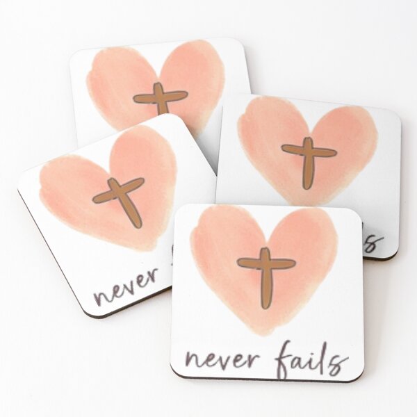 Item preview, Love Never Fails designed and sold by Dreprogress.