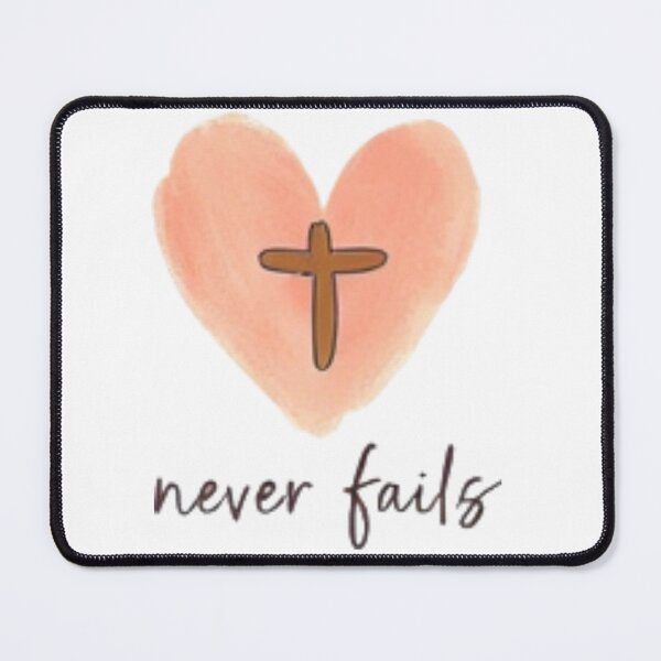 Item preview, Love Never Fails designed and sold by Dreprogress.