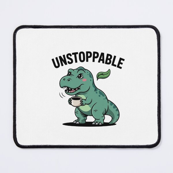 Item preview, Kawaii Green T-Rex Unstoppable Meme - Minimalist Art designed and sold by Mr-wow.