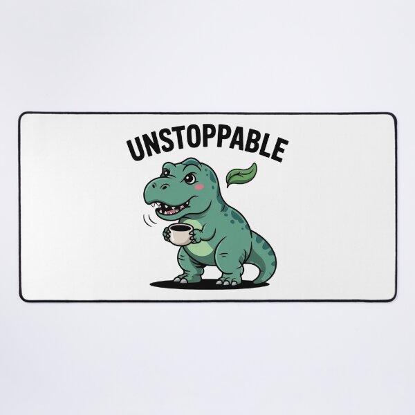 Item preview, Kawaii Green T-Rex Unstoppable Meme - Minimalist Art designed and sold by Mr-wow.