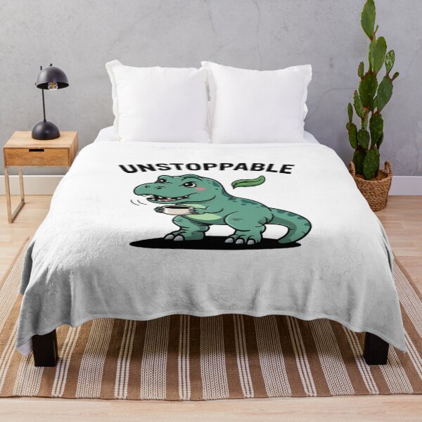 Item preview, Kawaii Green T-Rex Unstoppable Meme - Minimalist Art designed and sold by Mr-wow.
