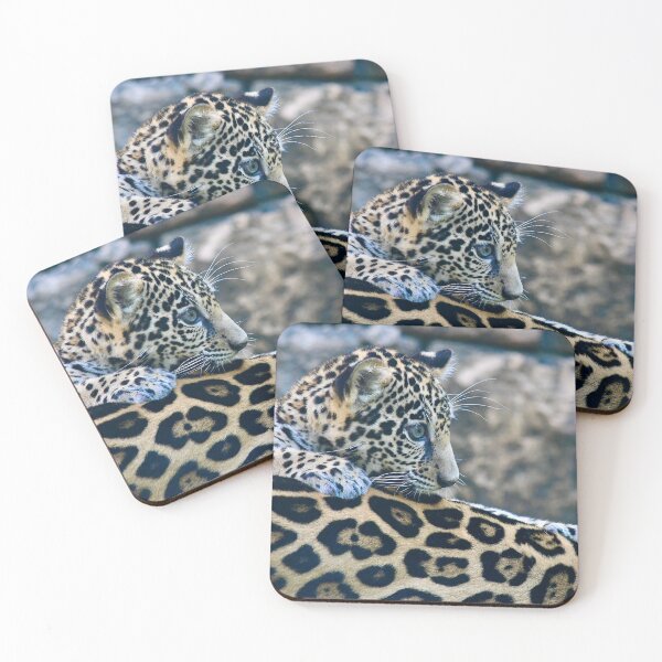 Item preview, Jaguar Cub Standing on Mom's Back designed and sold by richardbryce.