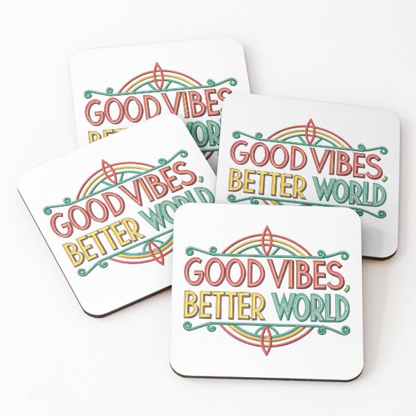 Item preview, GOOD VIBES, BETTER WORLD designed and sold by likbatonboot.