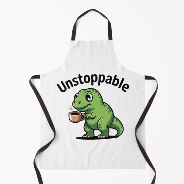 Item preview, Cute Unstoppable T-Rex Coffee - Funny Dinosaur Sticker designed and sold by Mr-wow.