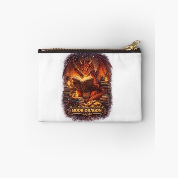 Item preview, Book Dragon – Cute Reading Dragon Fantasy Book Lover Design designed and sold by CSOApparels.