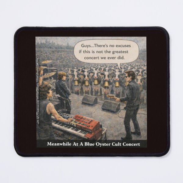 Item preview, Cowbell Concert Mayhem – Funny Music Art designed and sold by Rick London Gifts.