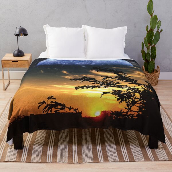Item preview, Paisaje Surrealista con Atardecer y la Tierra designed and sold by Arturo Daniel Garcia Palomo.