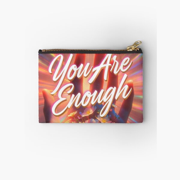 Item preview, You Are Enough – Glowing Hand Affirmation designed and sold by TatiK-Treasures.