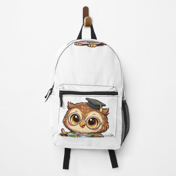 Item preview, Cute Baby Owl Professor Teacher Graduation Art designed and sold by LegatoDesigne.