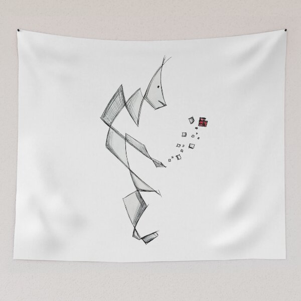 Item preview, The Architect of the Heart | Abstract Geometric Soul designed and sold by GP-ArtStudio.